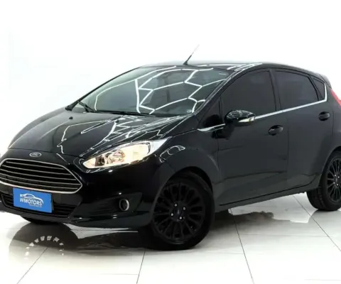 Ford fiesta titanium 1.6 flex aut 2015 completo