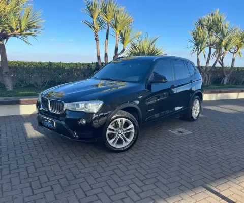 Bmw X3 2016 2.0 20i x line 4x4 16v gasolina 4p automático