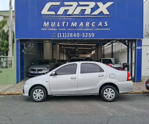 TOYOTA Etios Sedan 1.5 16V 4P FLEX X AUTOMÁTICO