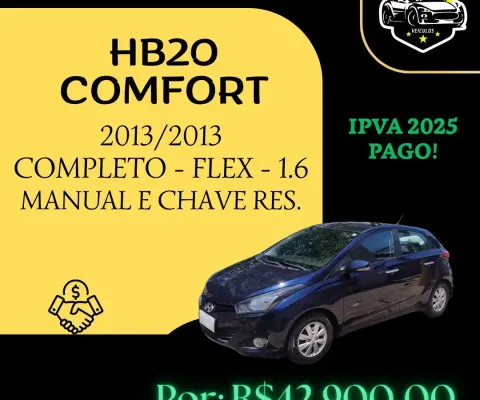 HB20 CONFORT PLUS 1.6