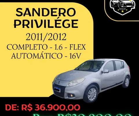 Renault sandero previlege 1.6 16v