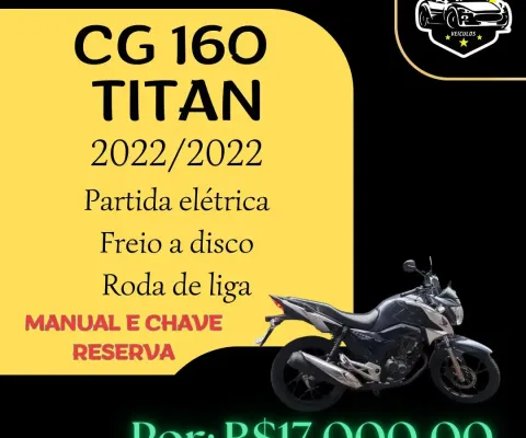 Honda cg 160 titan