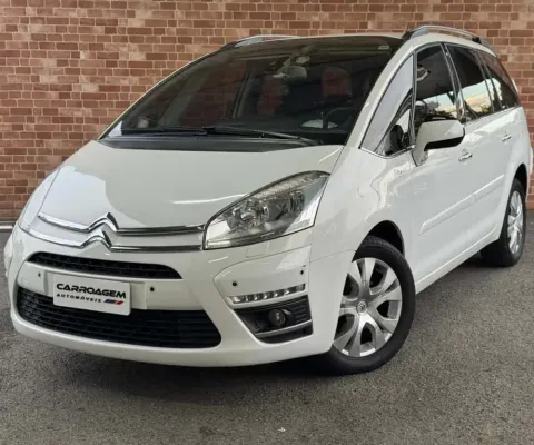 Citroen c4 grand picasso exclusive 2.0 16v (aut) 2014