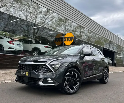 KIA SPORTAGE EX PRESTIGE 1.6 T-GDI HÍBRIDO 2024 – COM TETO SOLAR PANORÂMICO