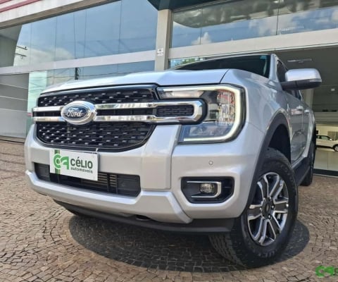 Ford Ranger XLT 3.0 V6 4x4 CD TB  Die. Aut. - Prata - 2024/2025