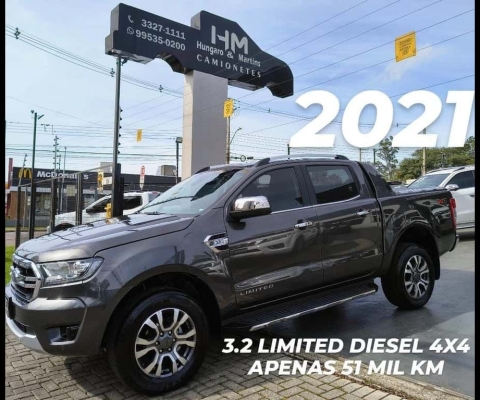 FORD RANGER 3.2 LIMITED 4X4 CD 20V DIESEL 4P AUT 2021