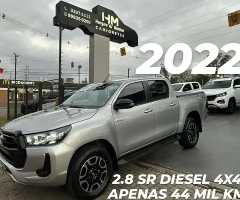 TOYOTA HILUX 2.8 SR 4X4 CD 16V DIESEL 4P AUTOMATICO 2022