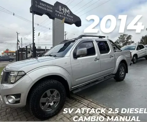 NISSAN FRONTIER SV ATTACK CD 4X2 2.5 TB DIESEL 2014