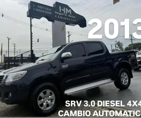 TOYOTA HILUX CD SRV D4-D 4X4 3.0 TDI DIESEL AUT 2013