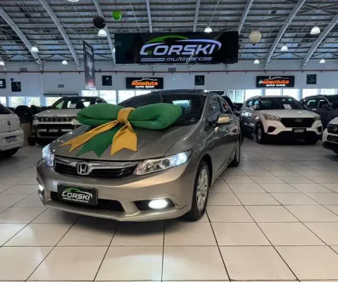 HONDA CIVIC SEDAN EXS 1.8 FLEX 16V 150CV AUTOMÁTICO - 2012