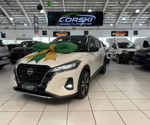 NISSAN KICKS EXCLUSIVE 1.6 16V FLEX AUTOMATICO CVT 6 MARCHAS - 2024