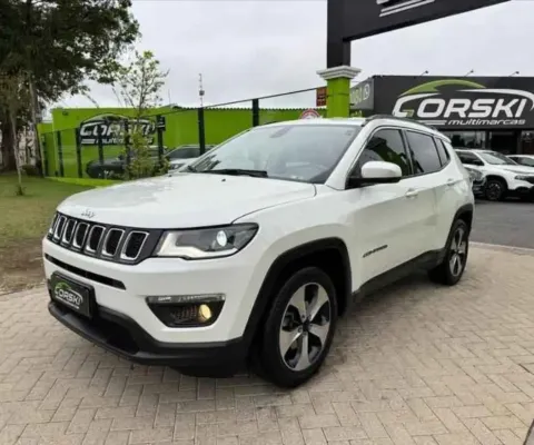 JEEP COMPASS LONGITUDE 2.0 16V FLEX 166CV AUTOMÁTICO 6M - 2018