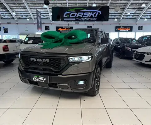 RAM RAMPAGE REBEL HURR TURBO 4X4 GASOLINA AUTOMÁTICO - 2024