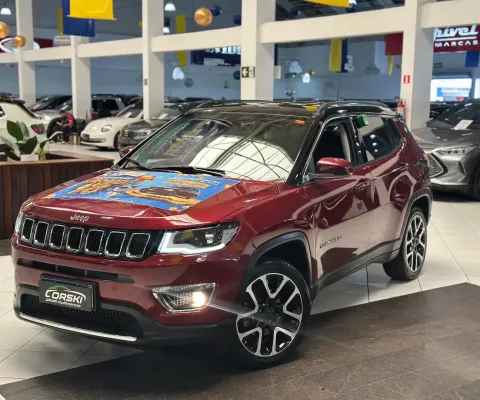 JEEP COMPASS LIMITED 2.0 FLEX AUTOMÁTICO 6M - 2020