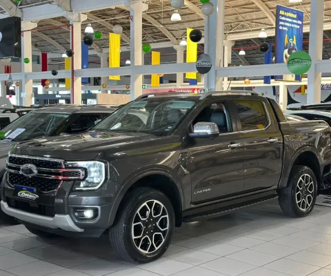 Ford ranger limited+ 3.0 v6 4x4 cd turbo diesel 250cv automático 10m - 2024