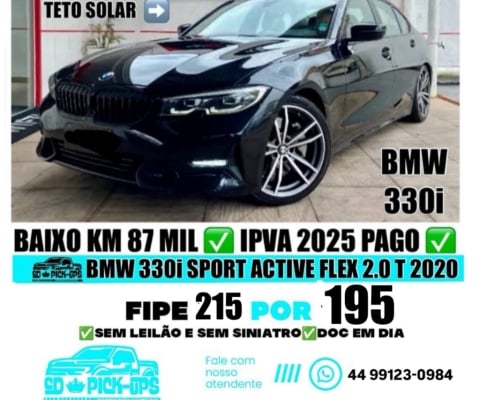 BMW 330i SPORT 2.0 T  SÉRIE 3