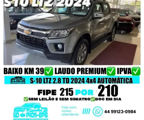 S-10 LTZ 2.8 TD 2024 4x4 AUTOMÁTICA