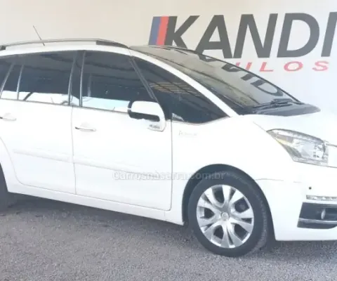 GRAND C4 2.0 ***7 LUGARES*** CARRO COMPLETO EM ÓTIMO ESTADO. Venha conhecer a Kandi Veículos.