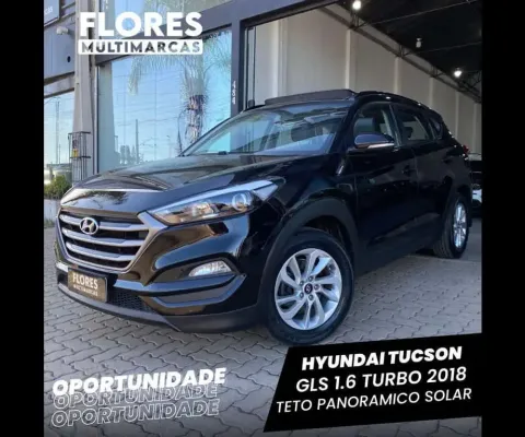 Hyundai Tucson GLS 1.6 Turbo 16V Aut.  - Preta - 2017/2018