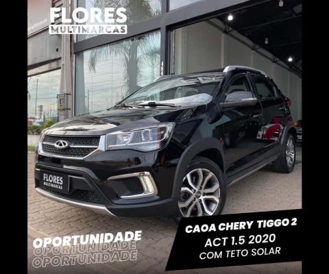 CAOA Chery Tiggo 2 ACT 1.5 16V Flex Aut.5p  - Preta - 2019/2020