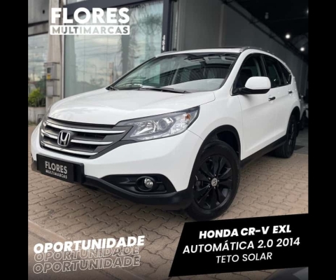 Honda CR-V EXL 2.0 Flexone 16V 2WD Aut.  - Branca - 2014/2014
