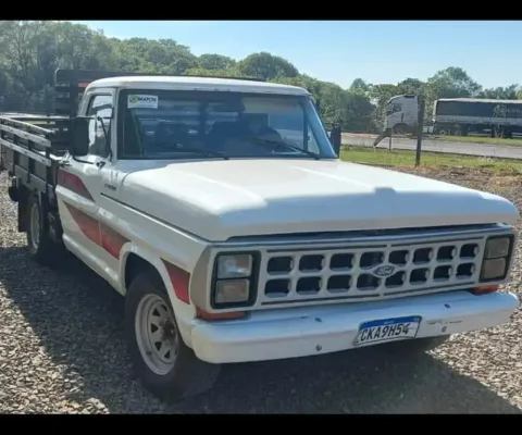 Ford F-1000 3.9 SUPER SÉRIE CS 8V DIESEL 2P MANUAL