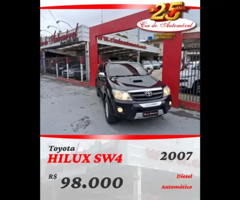 Toyota HILUX SW4 3.0 SRV 4X4 16V TURBO INTERCOOLER DIESEL 4P AUTOMÁTICO