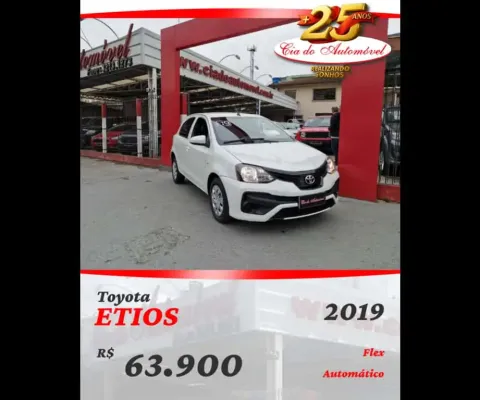 Toyota ETIOS 1.3 X 16V FLEX 4P AUTOMÁTICO