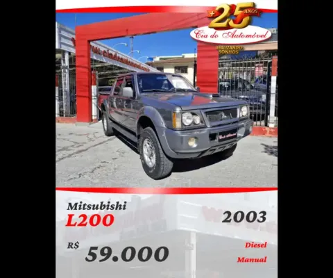 Mitsubishi L200 2.5 GLS HPE 4X4 CD 8V TURBO DIESEL 4P MANUAL