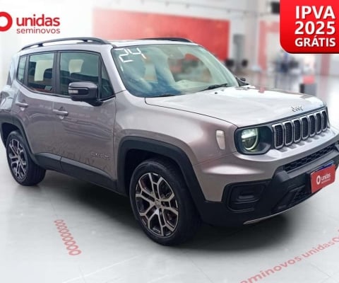 Jeep Renegade 2024 1.3 t270 turbo flex longitude at6