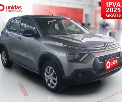 Citroen C3 2024 1.0 16v flex live pack manual