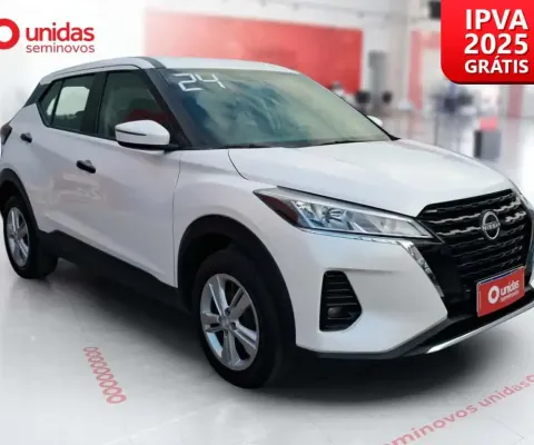 Nissan Kicks 2024 1.6 16v flexstart active xtronic