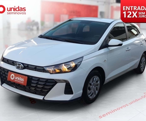 Hyundai Hb20 2024 1.0 12v flex sense plus manual
