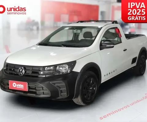 Volkswagen Saveiro 2025 1.6 msi robust cs 16v flex 2p manual