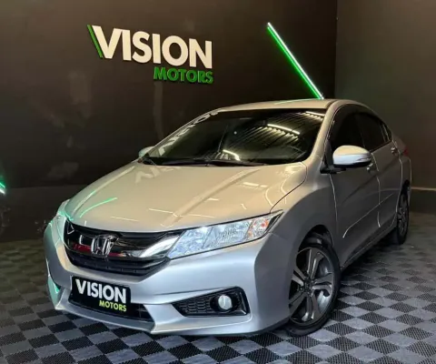 Honda City Sedan EXL 1.5 Flex  16V 4p Aut.  - Prata - 2015/2015