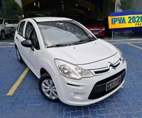 Citroen C3 2016 1.5 origine 8v flex 4p manual