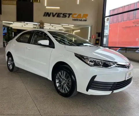 TOYOTA COROLLA 1.8 GLI UPPER 16V FLEX 4P AUTOMÁTICO 2018
