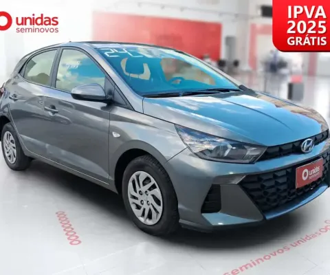 Hyundai Hb20 2024 1.0 12v flex sense plus manual