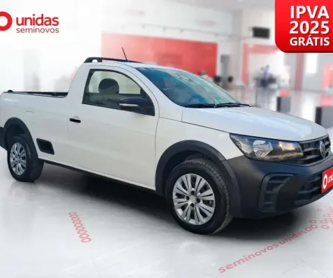 Volkswagen Saveiro 2024 1.6 msi robust cs 16v flex 2p manual
