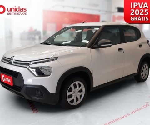 Citroen C3 2024 1.0 16v flex live pack manual