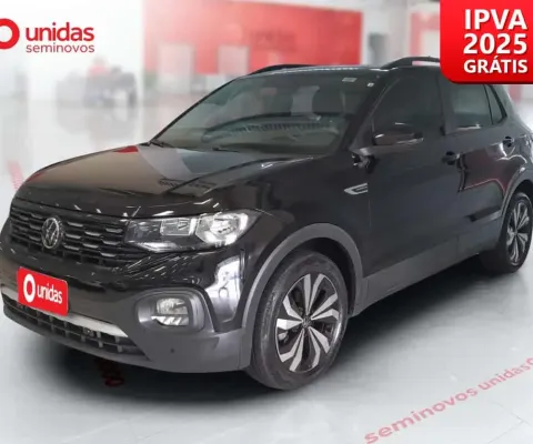 Volkswagen T-cross 2023 1.0 200 tsi total flex comfortline automático