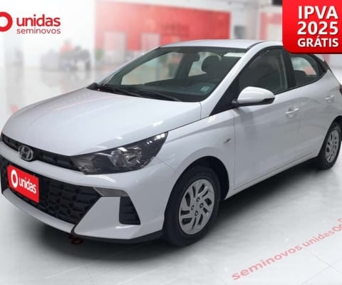 Hyundai Hb20 2024 1.0 12v flex sense plus manual
