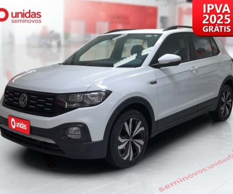 Volkswagen T-cross 2022 1.0 200 tsi total flex comfortline automático