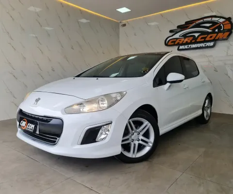 Peugeot  308  Allure  2.0 Flex Manual c/ Teto Panorâmico 75 Mil Km Fino Trato!!!
