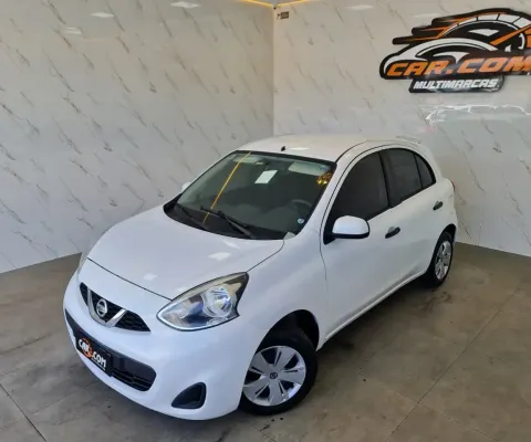Nissan New March S 1.0 Flex Completo c/ 74 Mil Km Fino Trato!!!