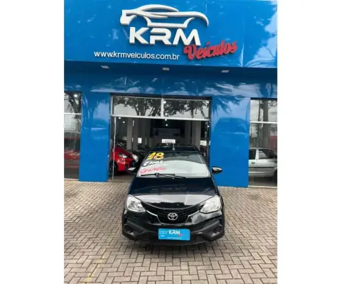 Toyota Etios 2018 1.3 x 16v flex 4p manual