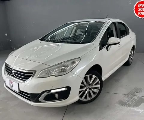 Peugeot 408 2017 1.6 griffe 16v turbo flex 4p automático