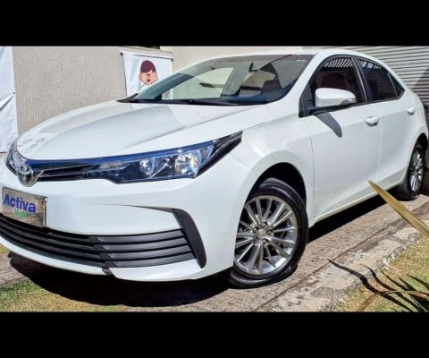 Toyota Corolla GLi Upper 1.8 Flex 16V Aut.  - Branca - 2017/2018