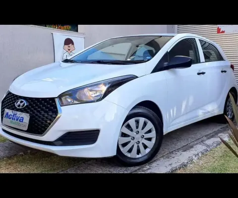 Hyundai HB20 Unique 1.0 Flex 12V Mec.  - Branca - 2019/2019