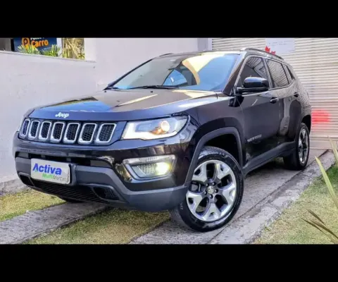 Jeep Compass LONGITUDE 2.0 4x4 Dies. 16V Aut.  - Preta - 2019/2019